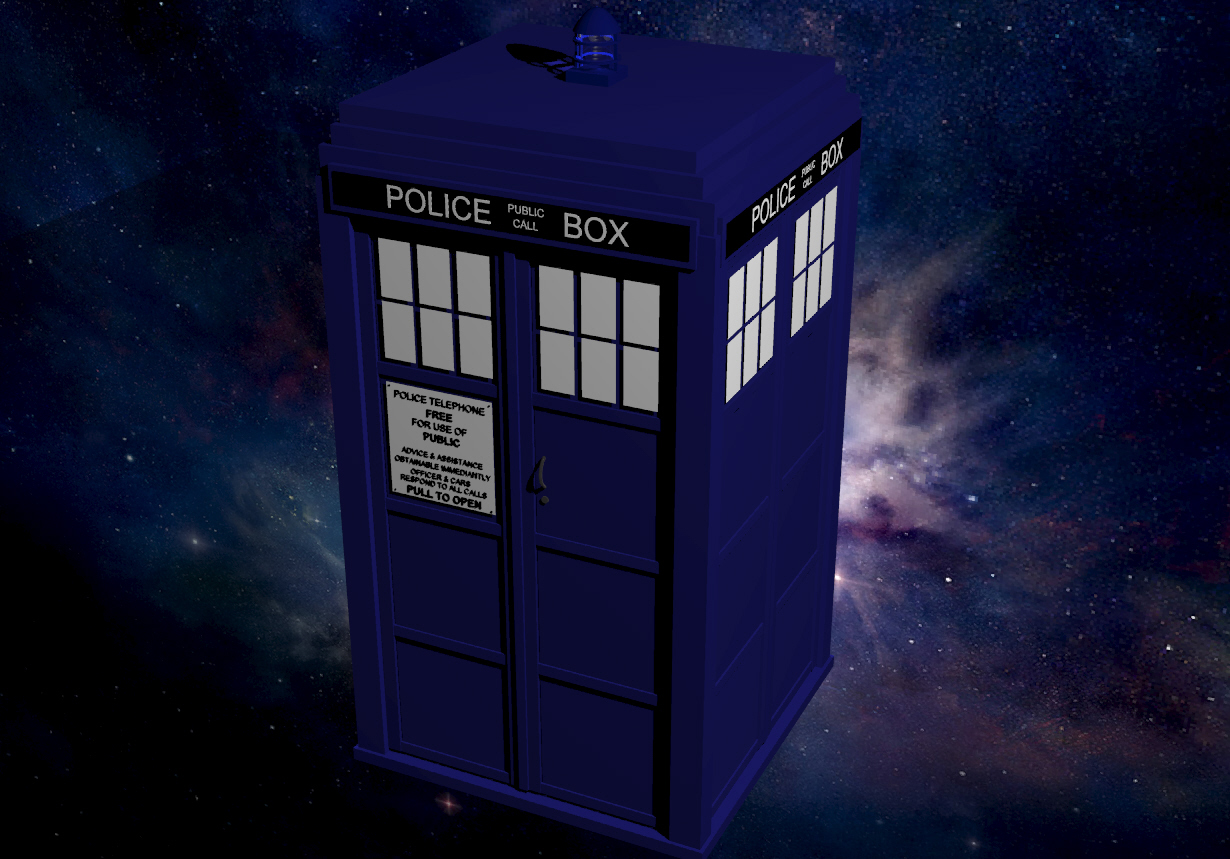 Tardis in Flight by maverickscomputer on DeviantArt
