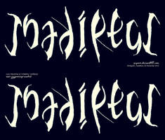 Ambigram_Tsadiktus