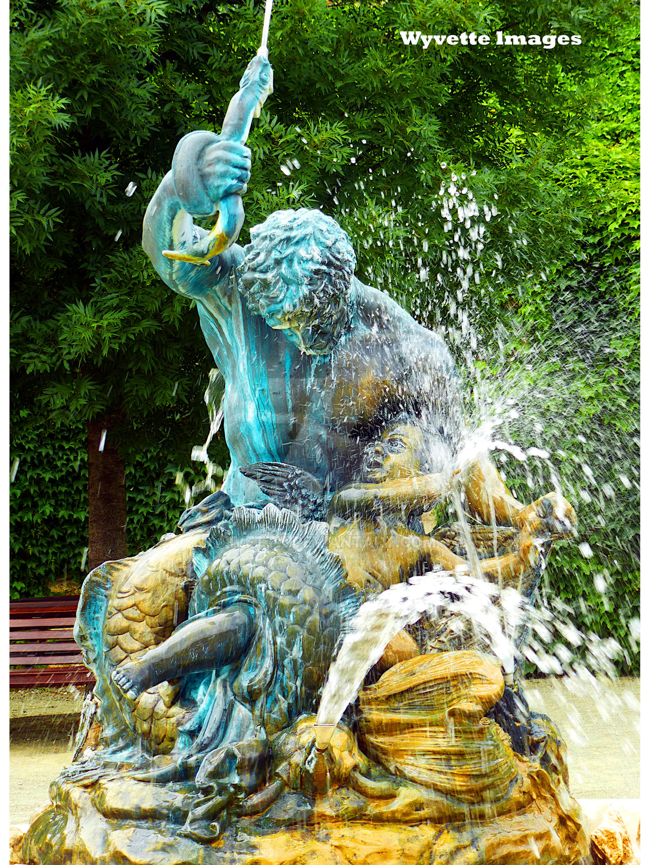 La fontaine de Triton au Bazar du Jardin du Chatea by ivettk on DeviantArt La fontaine de Triton au Bazar du Jardin du Chatea by ivettk on DeviantArt