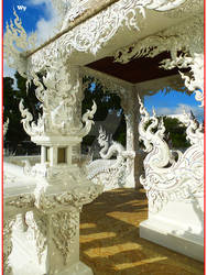 Detail.. Wat Rong Khun, le Temple blanc..2a