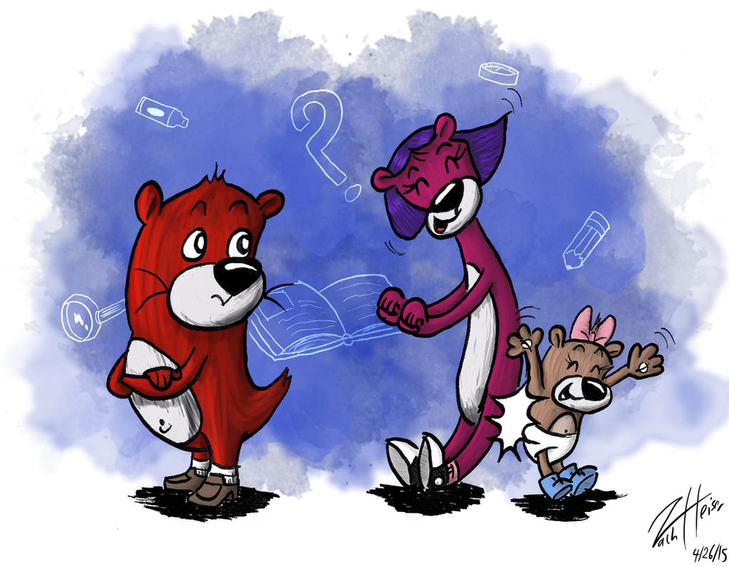 Pb&j Rabbit PB and J Otter by Zistheone on DeviantArt