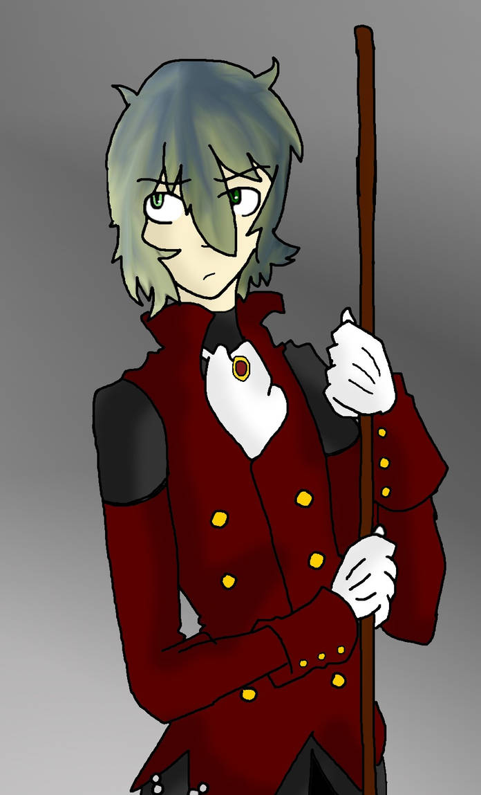 GM: The Butler, with His Broom by Hyuu-Chuu on DeviantArt