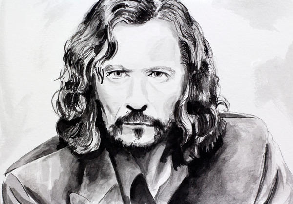 Sirius Black - Watercolor