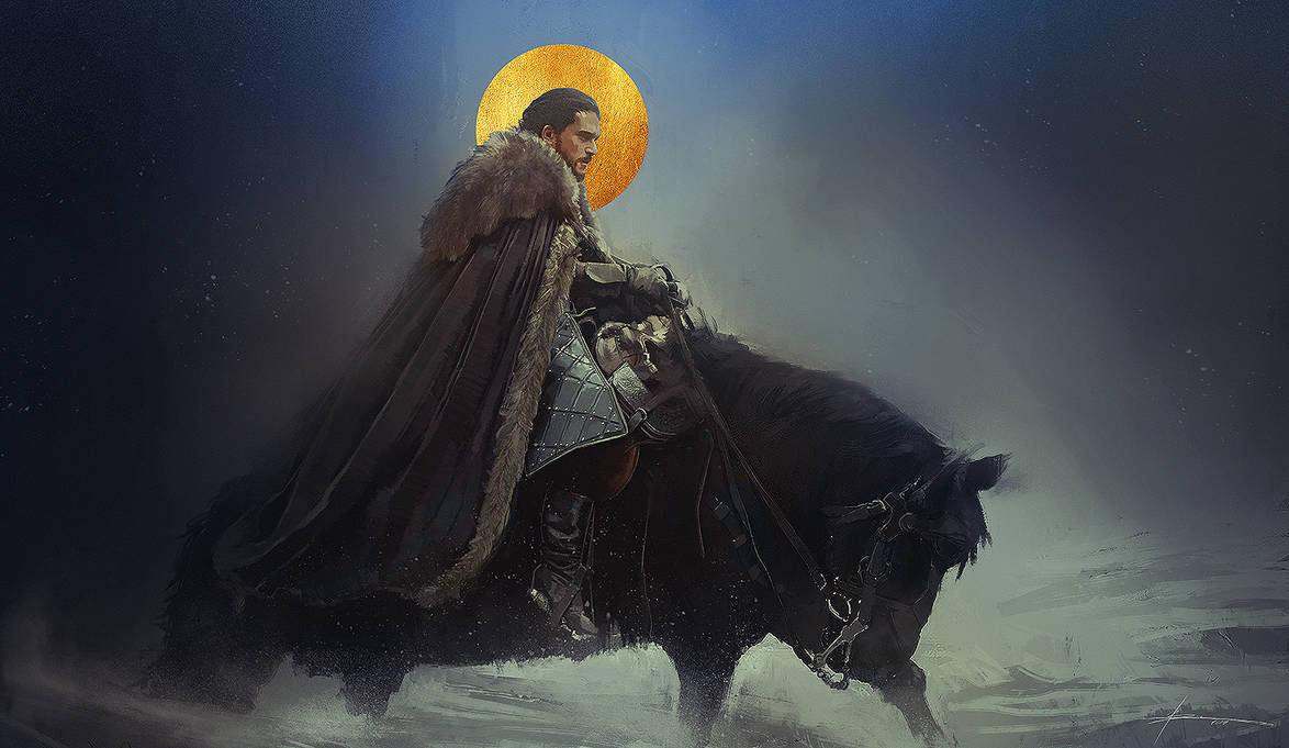 Jon Snow - Azor Ahai by JBarrero