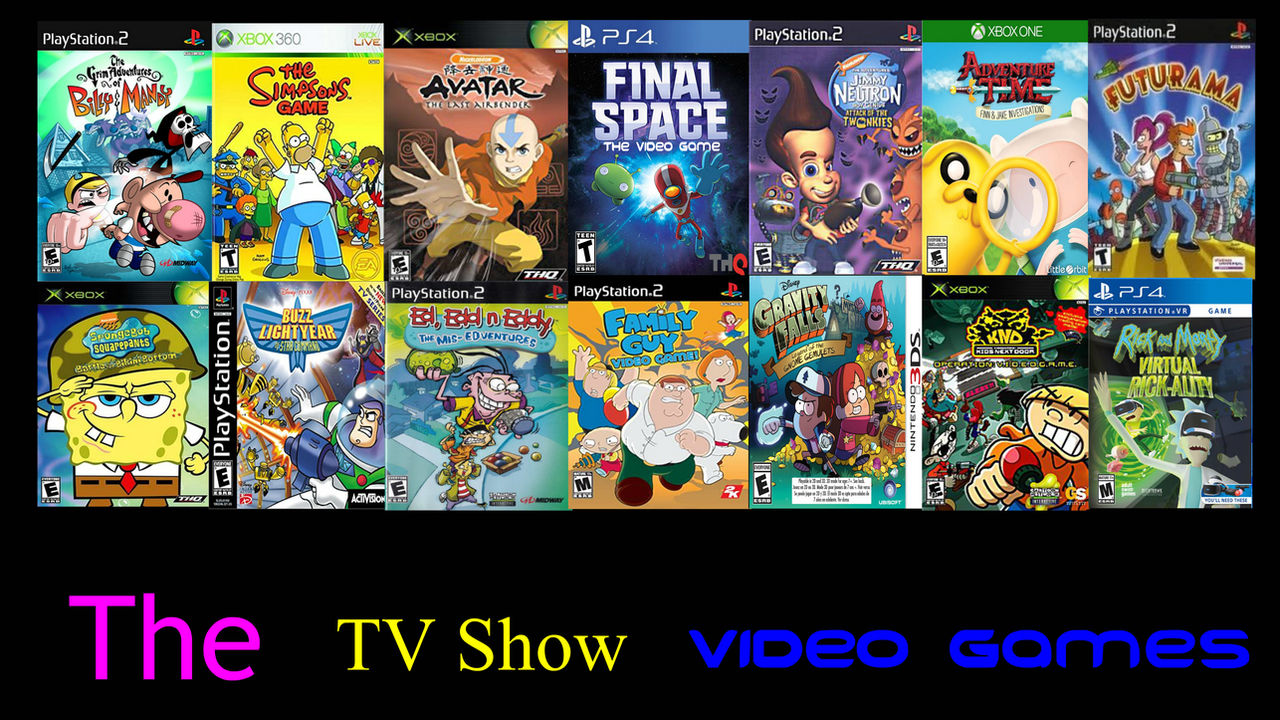 Animated TV Show Video Games by eileenmh123 on DeviantArt