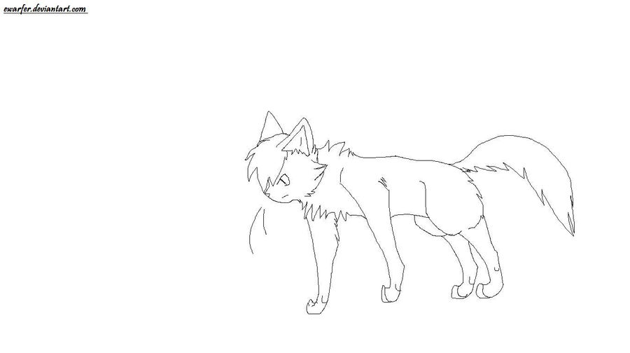 FREE Warrior Cat Base by Ewarfer on DeviantArt