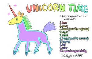 Unicorn time meme (CLOSED )