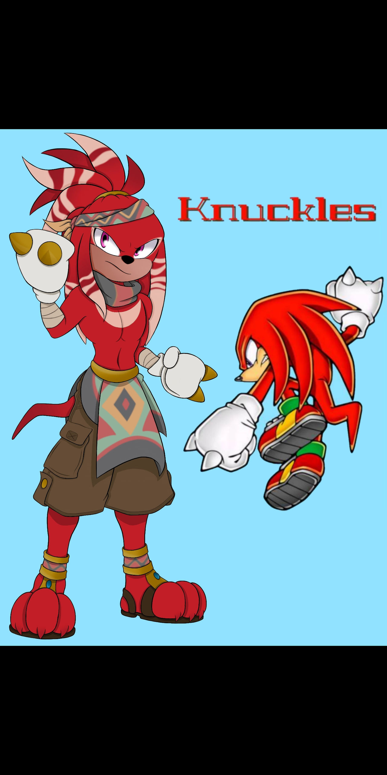 Current Knuckles by Dessi080 on DeviantArt