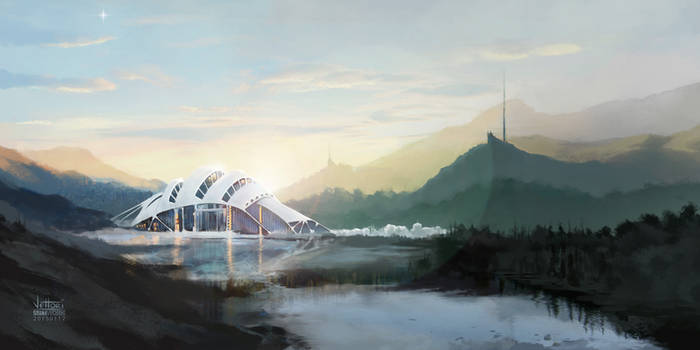 Sci-Fi Concept Landscape