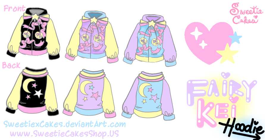 Fairy Kei Hoodie