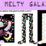 Melty Galaxy Leggings
