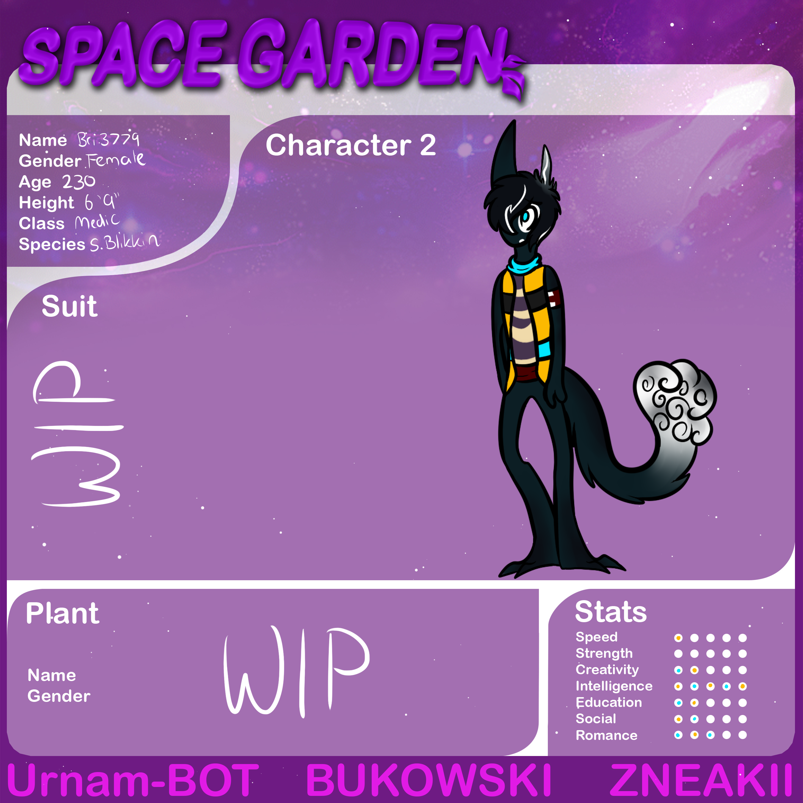 Bri - Space Garden - NPC App