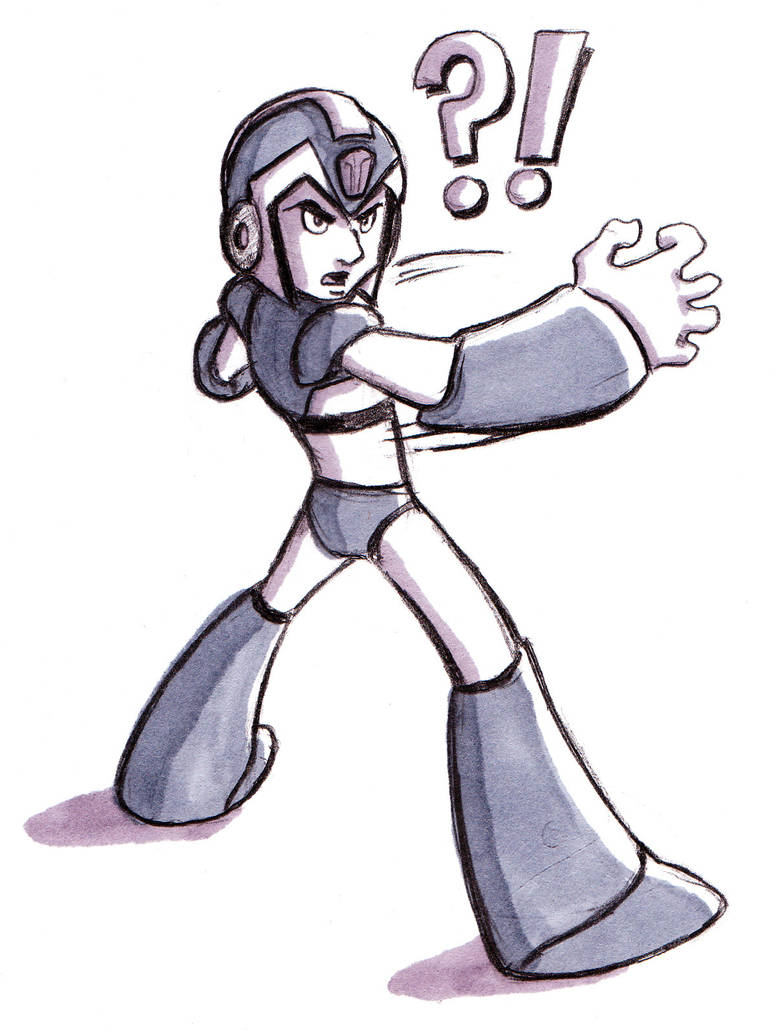 Mega Man X by GeorgeRottkamp