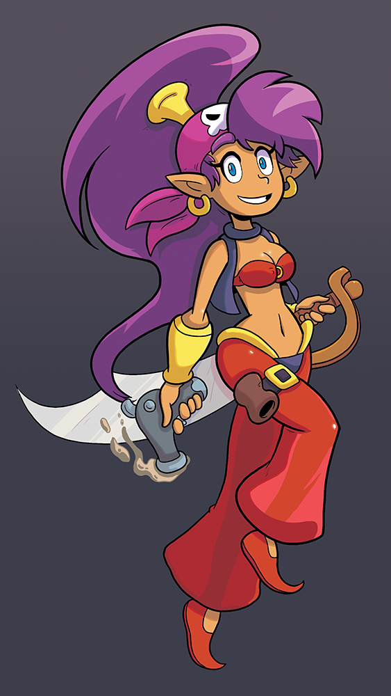 Pirate Shantae by GeorgeRottkamp