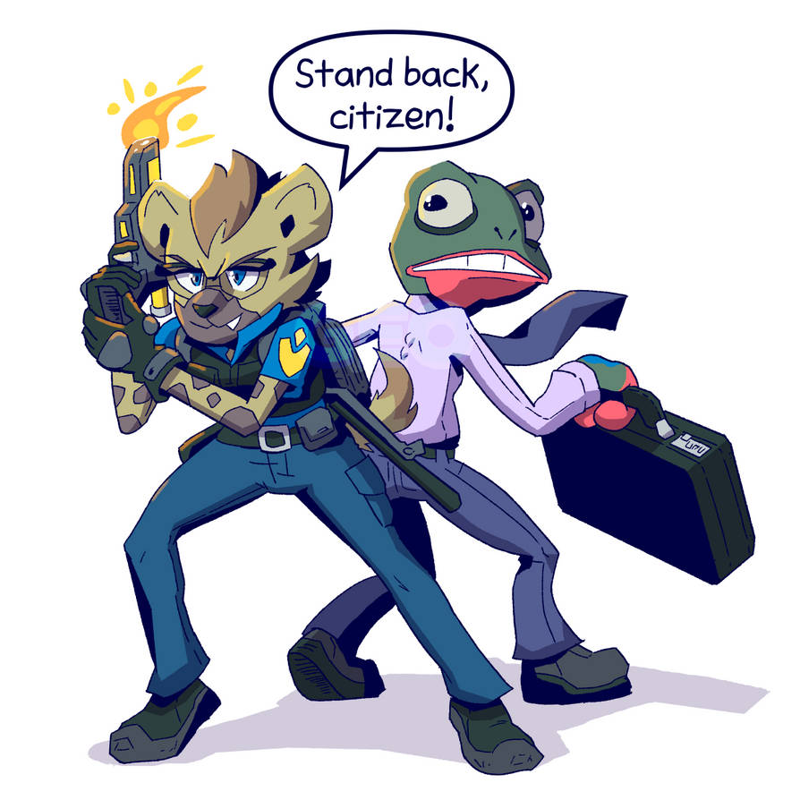 Stand Back, Citizen! by GeorgeRottkamp on DeviantArt