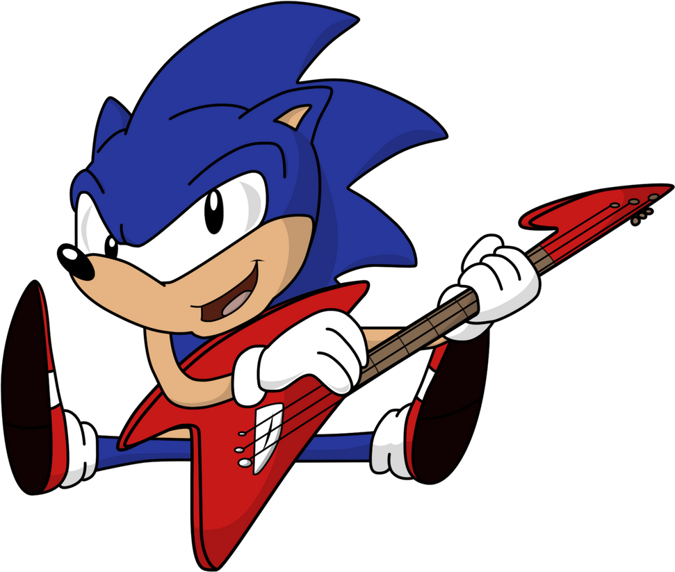 Sonic Rocker Sonic rocks! by Metal-Skotty on DeviantArt