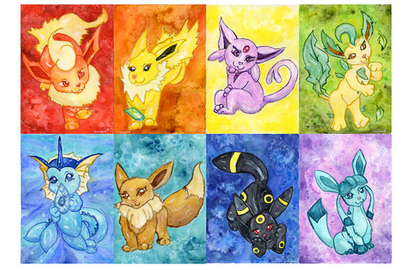 Eeveelution Poster of Awesome