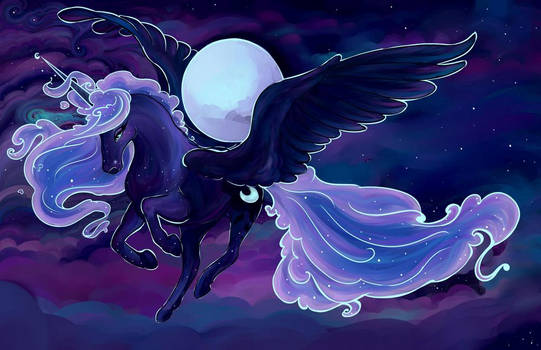 Princess Luna :  Embrace the Moon
