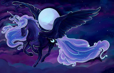 Princess Luna :  Embrace the Moon