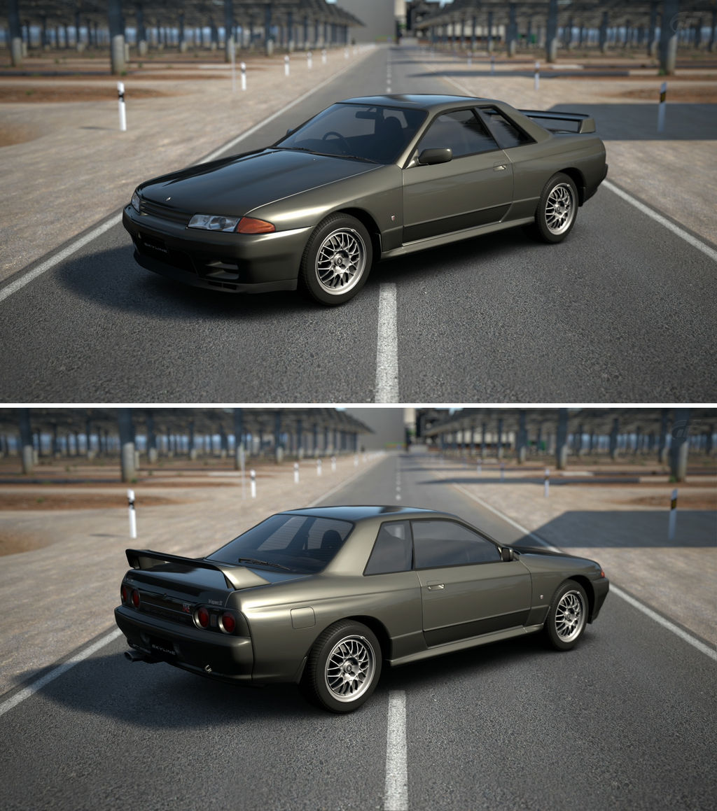 Nissan SKYLINE GT-R V-spec II (R32) '94 by GT6-Garage on DeviantArt