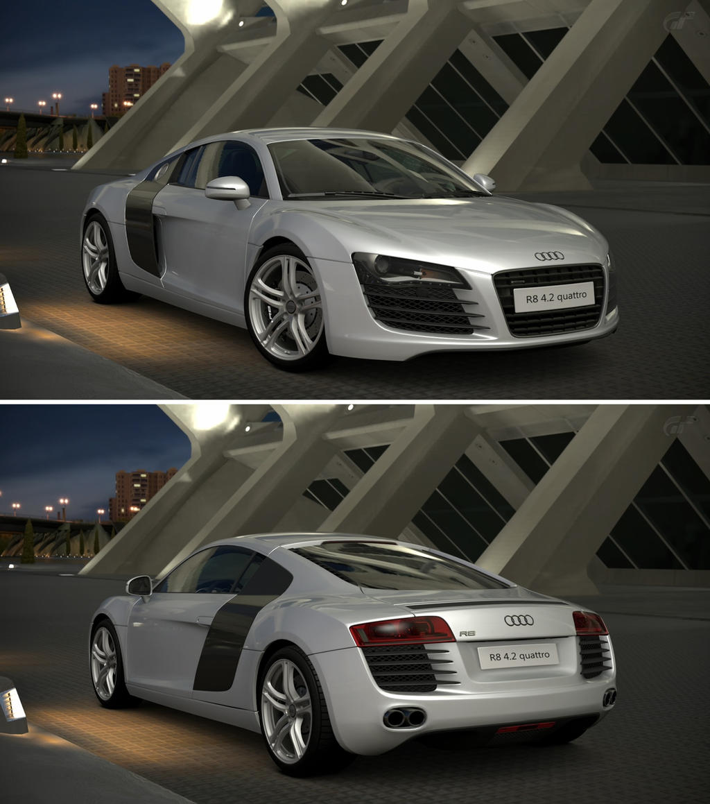 Audi R8 4.2 FSI R tronic '07 by GT6-Garage on DeviantArt