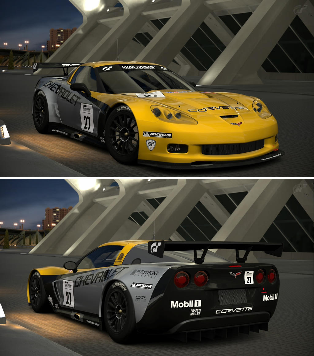 Chevrolet Corvette Z06 (C6) LM Race Car '06 by GT6-Garage on DeviantArt