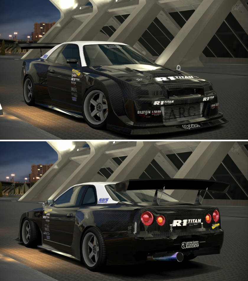 Amuse Carbon R (R34) '04 by GT6-Garage on DeviantArt