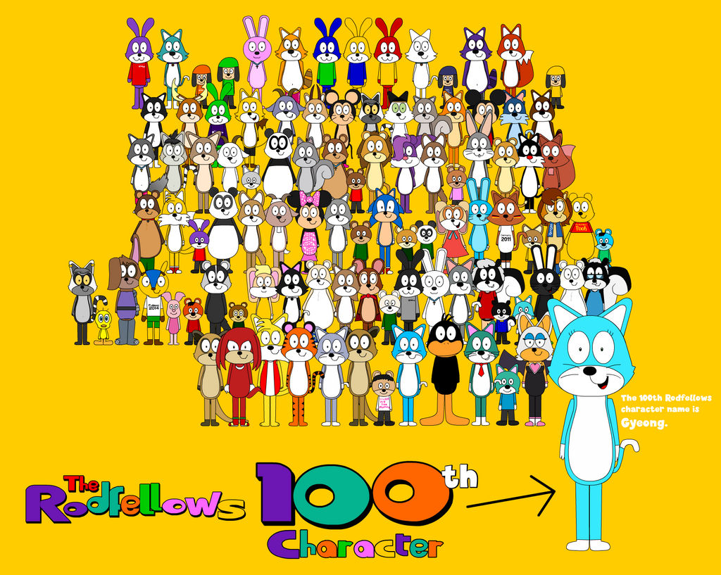 Numbers Deviantart Rodfellows 100 Rodfellows characters by DLEDeviant on DeviantArt
