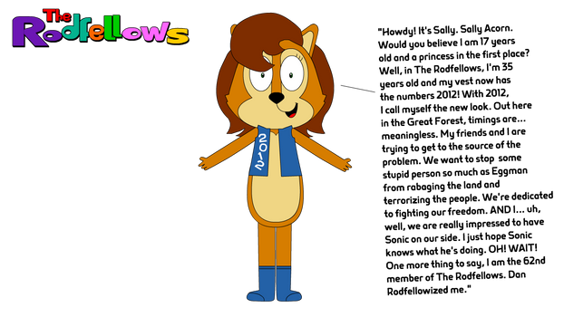 Rodfellows style - Sonic Satam's Sally Acorn