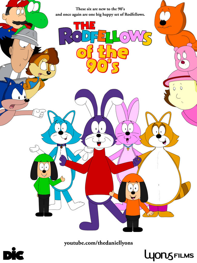 Numbers Deviantart Rodfellows The Rodfellows of the 90's Poster by DLEDeviant on DeviantArt