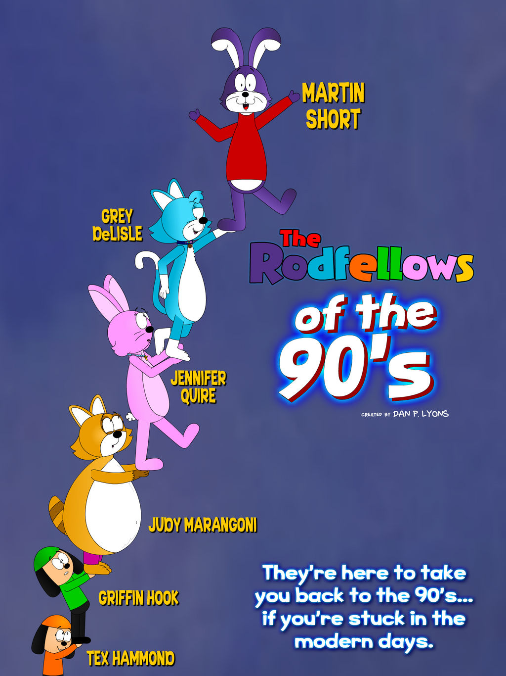 Numbers Deviantart Rodfellows The Rodfellows of the 90's secondary poster by DLEDeviant on DeviantArt