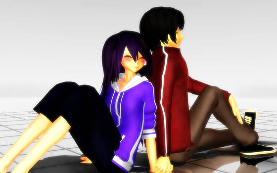 [MMD] iHasCupquake x redb15