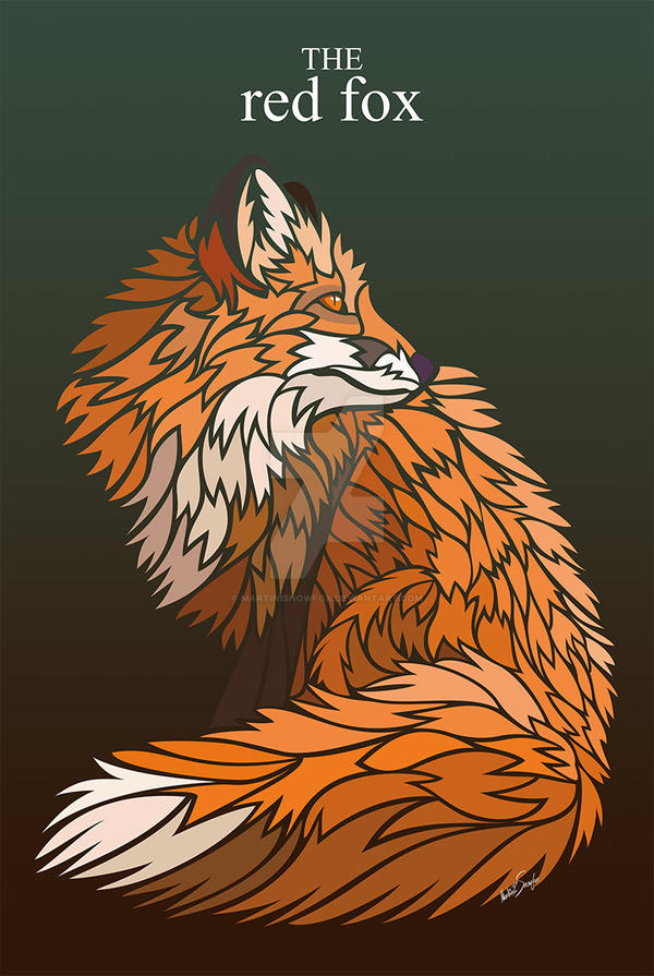 The red fox by MartiniSnowfox on DeviantArt