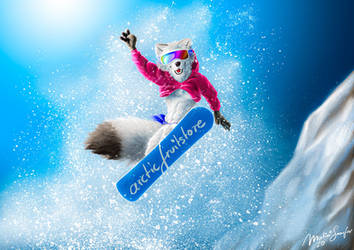 FLYING SNOW-board-POOF