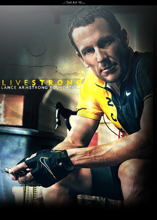 Lance Armstrong Livestrong by Toti-Gogeta on DeviantArt