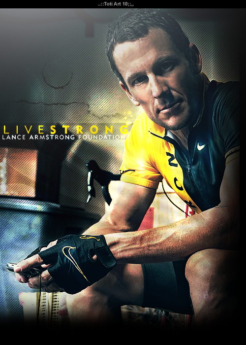 Lance Armstrong Livestrong by Toti-Gogeta on DeviantArt Lance Armstrong Livestrong by Toti-Gogeta on DeviantArt