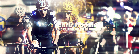 Chris Froome signature