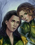 Loki and Sylvie [Light version] by AmencA