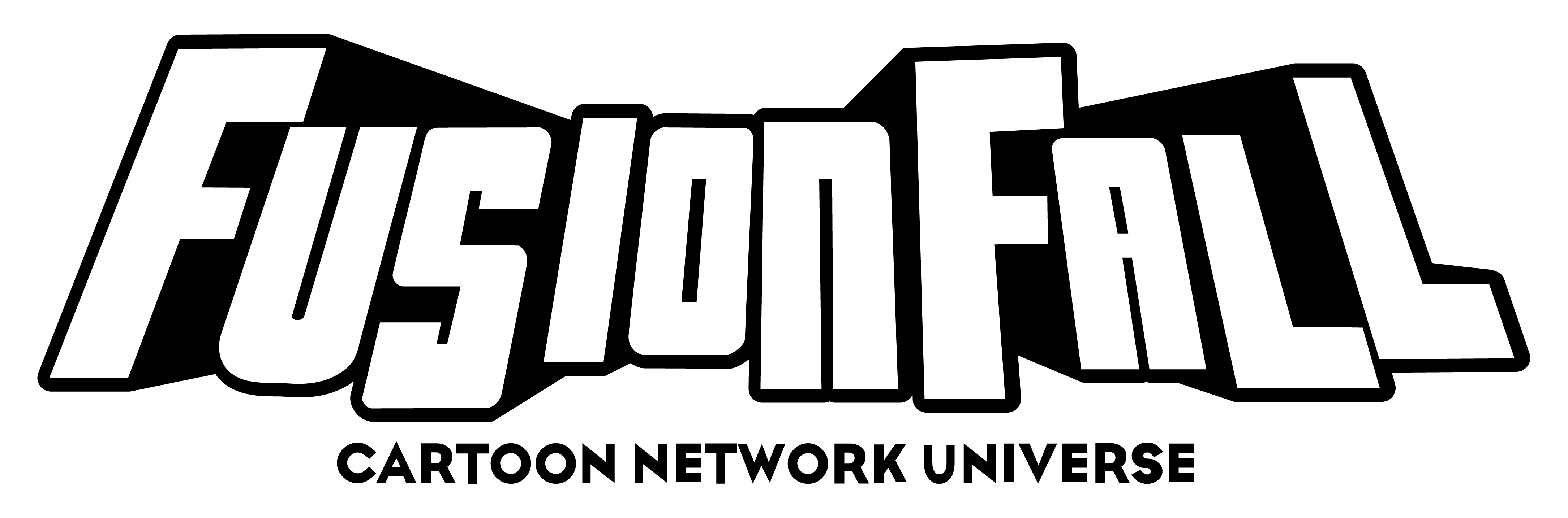 Fusionalfall FusionFall - Logo Recreation (Flat BW) by valeofvoid on DeviantArt