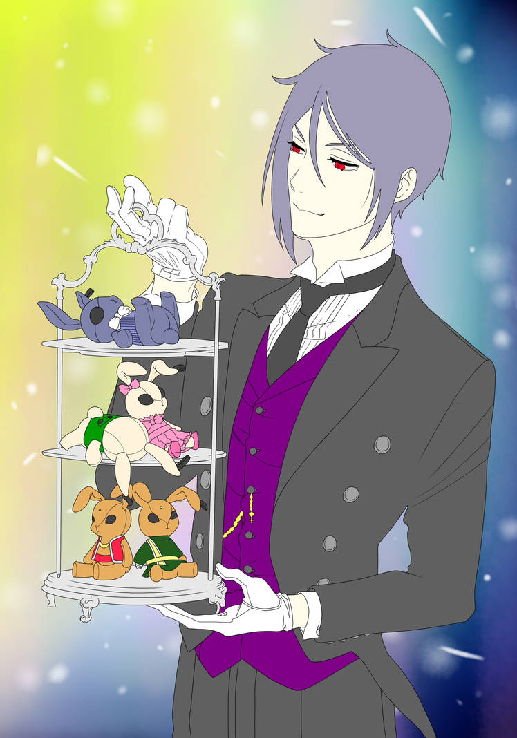 Butler with bunnies WIP by namisiaa on DeviantArt