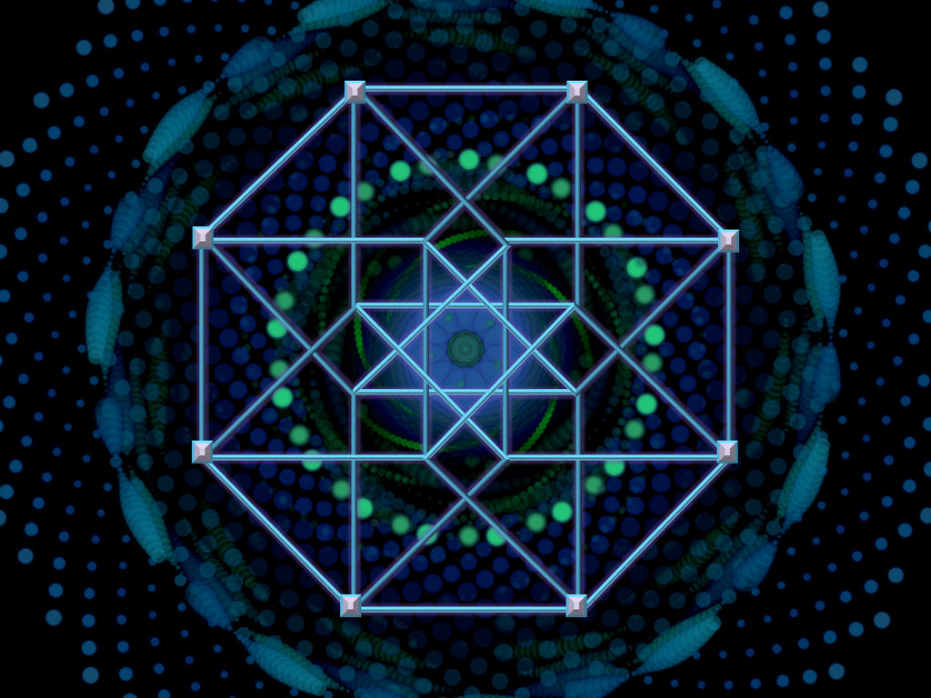 Hyperdimensional Tesseract by OMniscience1 on DeviantArt