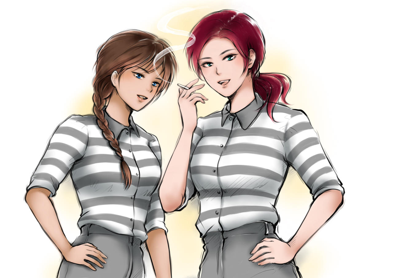 Queens of the cellblock by aquailla on DeviantArt