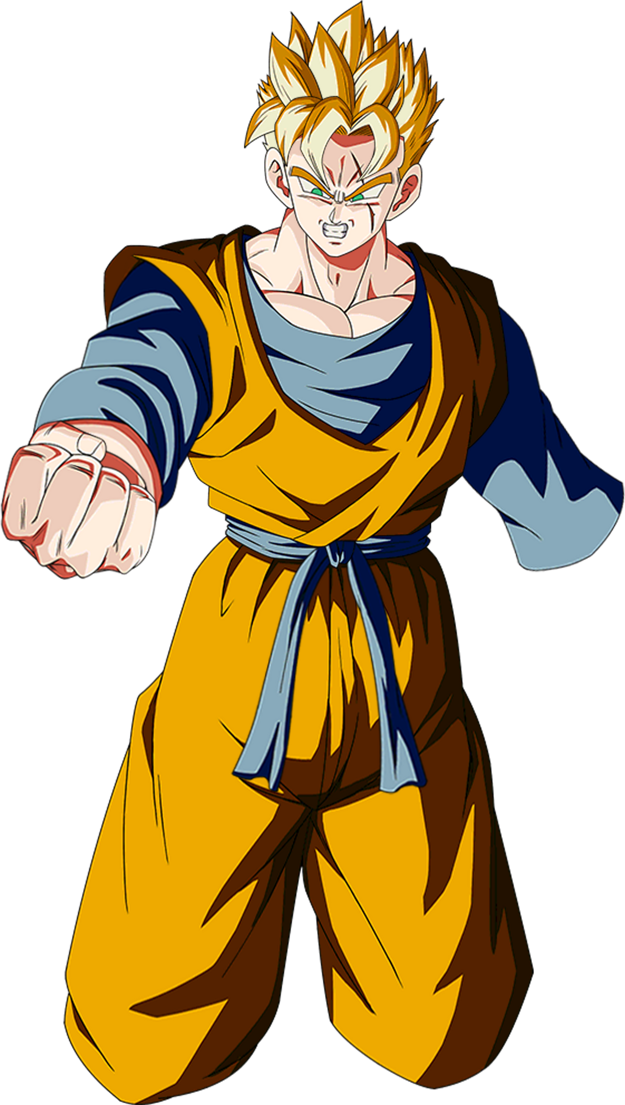Super Saiyan Gohan (Future) 1 by T3rm4t0r on DeviantArt