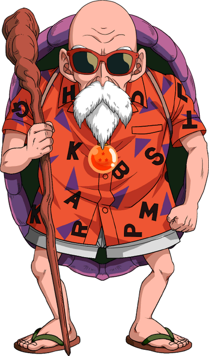 Master Roshi On Red Robe Master Roshi 1 by T3rm4t0r on DeviantArt