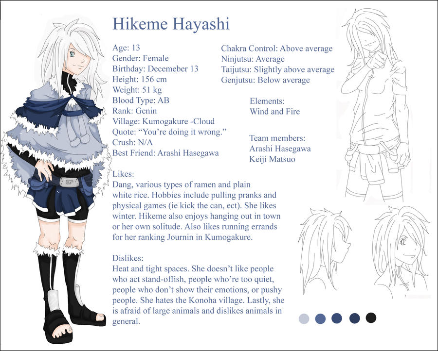 Hikeme Hayashi Reference