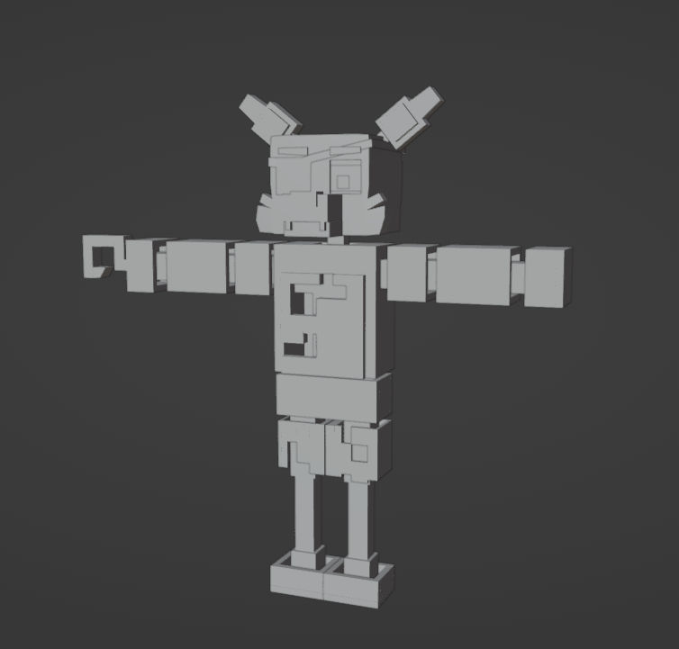 Papercraft Zamination Recreating that Foxy from zamination by TheOrdinaryUser on DeviantArt