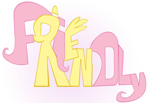 Friendly  Fluttershy My little Pony