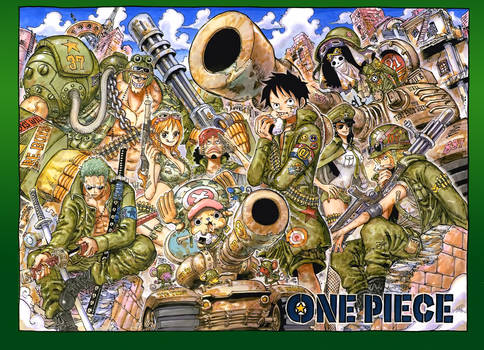 One Piece Chapter 741 Colorspread