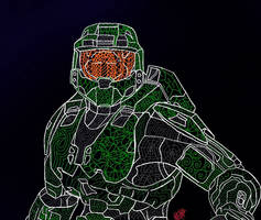 Master Chief: pattern Hero