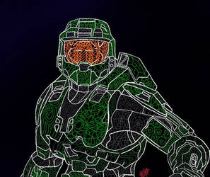 Master Chief: pattern Hero